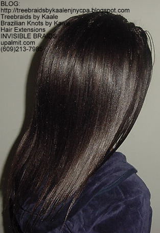 Microbraids- Invisible Braids are braided a little, then let loose- Right74.