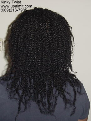 Fluffy Kinky Twists by Kaale in NJ, Back31.