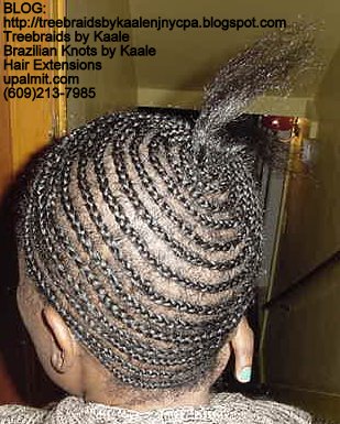 Track or Weft hair extensions- BEFORE.