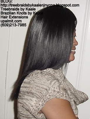 Track or Weft hair extensions- Right.