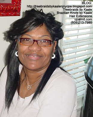 Weft or Track hair extensions, Front2.