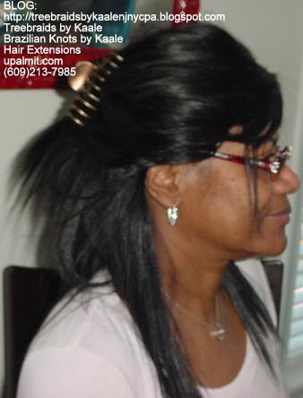 Weft or Track hair extensions.