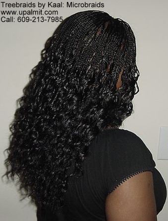 Microbraids, right side9.