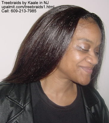 Treebraids straight like Kristenlock.