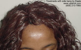 Treebraids- wavy treebraids, top view.