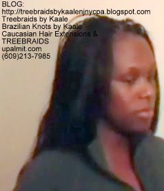 Tree Braids- with virgin Indian remy human cuticle hair Back2247.