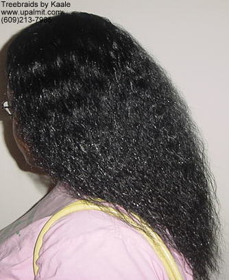 Wet and wavy treebraids with invisible part.