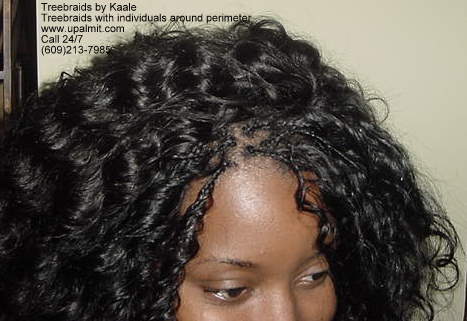 Wet and wavy treebraids.