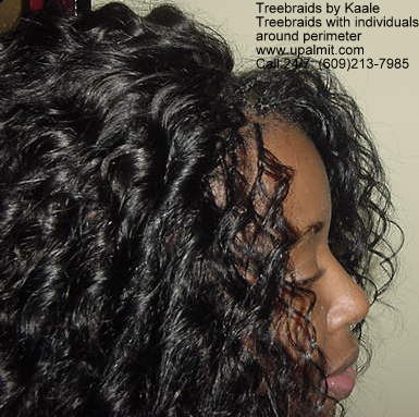Wet and wavy treebraids.