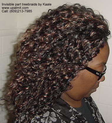 Wet and wavy treebraids, Right.
