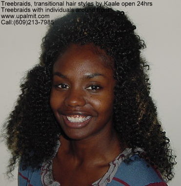 Treebraids transitional hair styles- nappy natural treebraids by Kaale- NJ, PA, NY, DE.