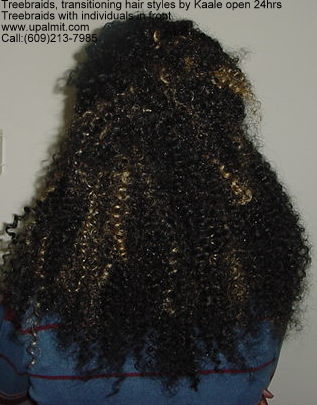 Treebraids transitional hair styles- nappy natural treebraids by Kaale- NJ, PA, NY, DE.