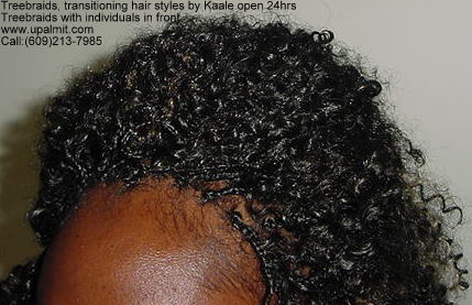 Treebraids transitional hair styles- nappy natural treebraids by Kaale- NJ, PA, NY, DE.