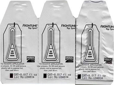 Graphic - Back of Frontline Applicator Package