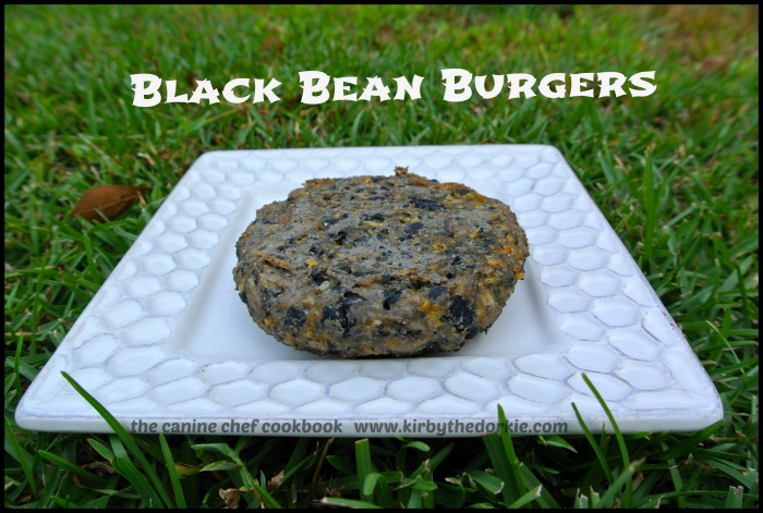 Black Bean Burgers Dog Food Recipe