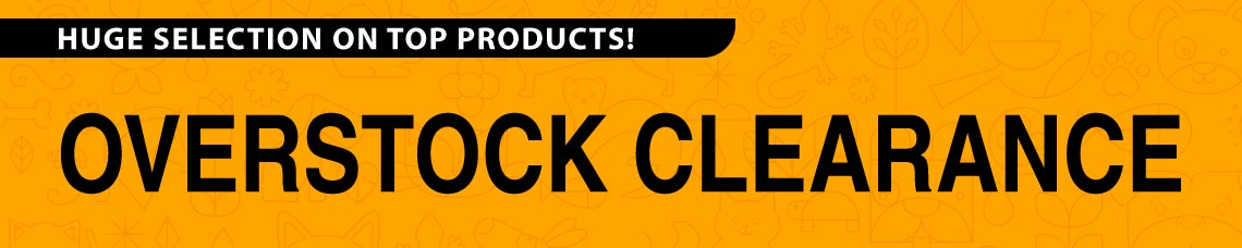 Overstock Clearance: Huge Selection on Top Products. Links for Dogs, Cats, Small Animals, Large Animals