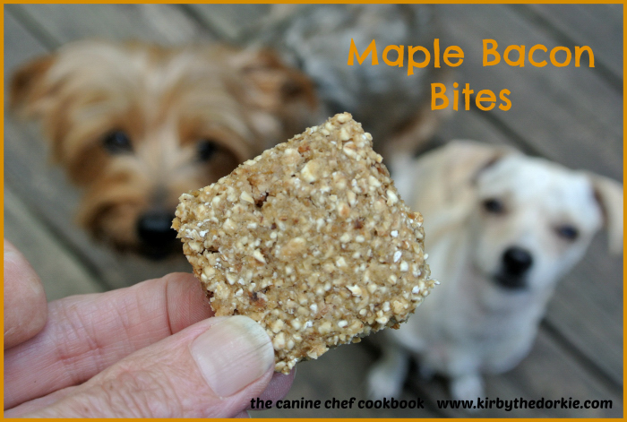Maple Bacon Bites Dog Treat Recipe