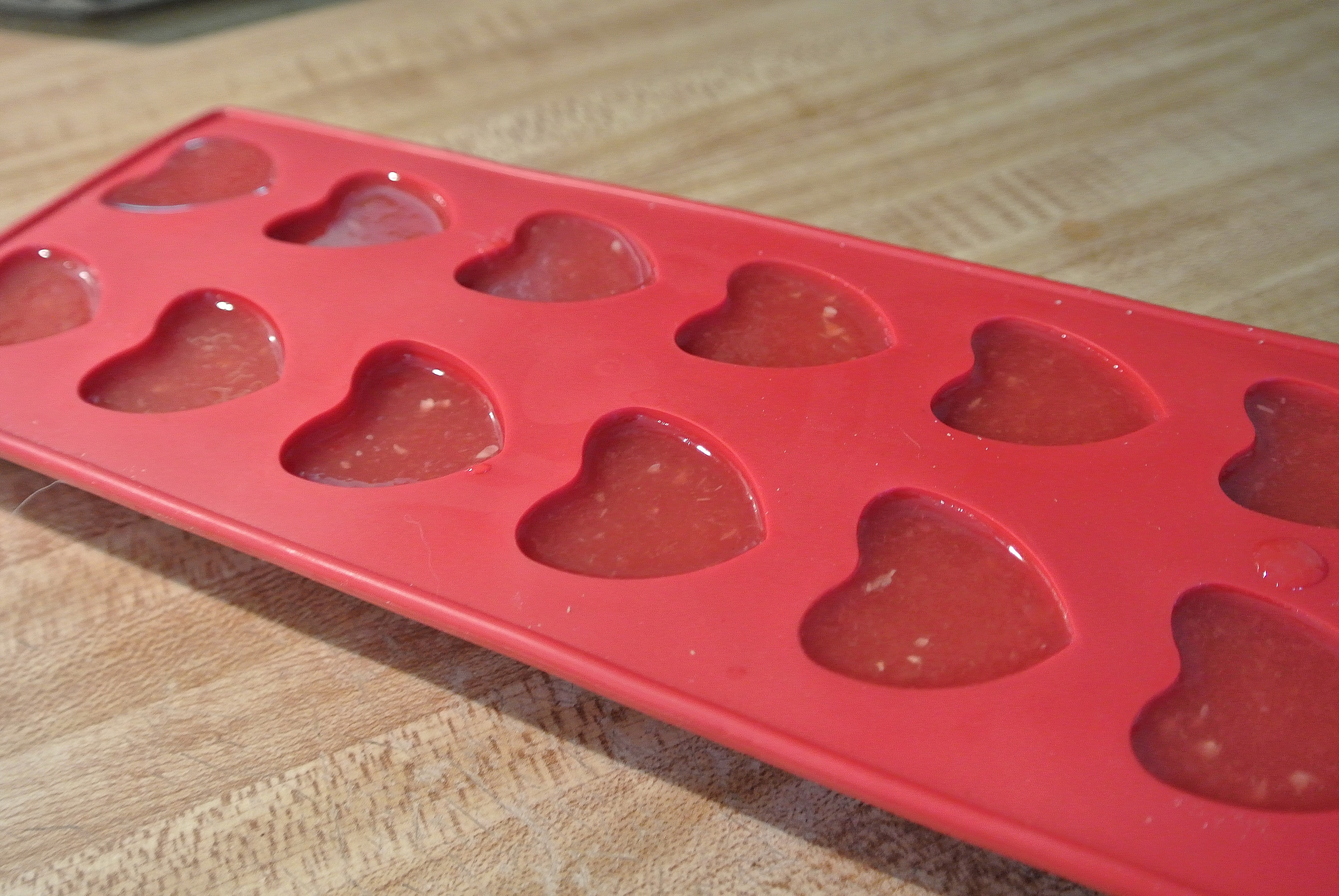 Step Five: Refrigerate for several hours. Remove from molds or cut out shapes with a cookie cutter