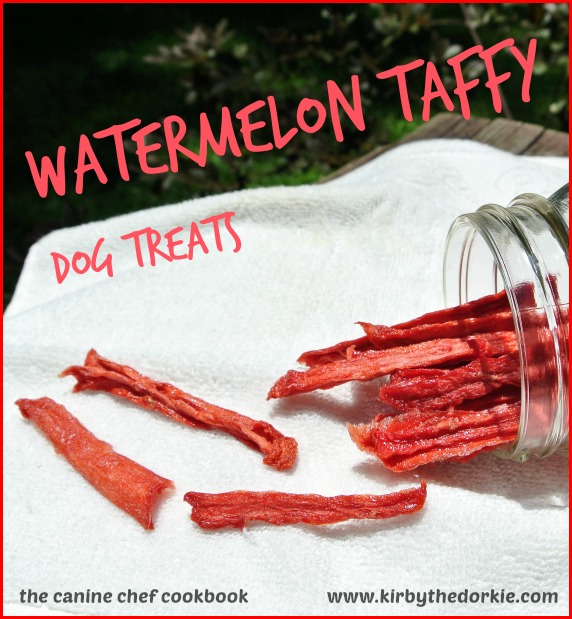 Watermelon Dog Taffy Treats Recipe
