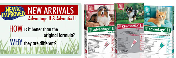 Benefits of using Advantix II and Advantage II