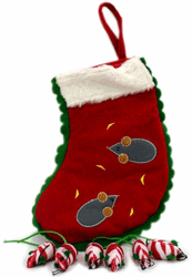 Zanies Holiday Stocking with Mice
