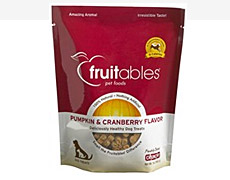 Fruitables Dog Treats Pumpkin & Cranberry