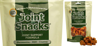 JOINT SNACKS SOFT CHEWS DUCK FLAVOR BY GREEN PET ORGANICS