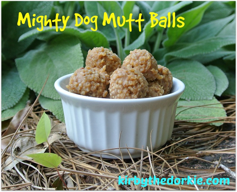 Mighty Dog Quinoa Balls