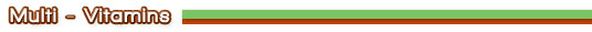 Multi-Vitamins