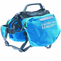 Outward Hound Quick Release Dog Backpack Blue