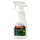 Ovitrol Plus Flea/Tick/Bot Spray for Dogs,Cats & Horses 16oz