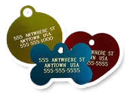 PET ID TAGS