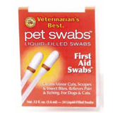 Pet Swabs for Removal of Ticks on Dogs