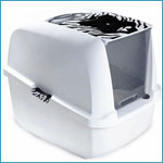 Catit White Tiger Cat Pan