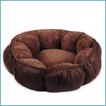 Aspen Pet Puffy Round Cat Bed