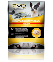 EVO Small Bite Turkey and Chicken Dry Dog Food