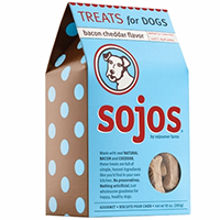 Sojos Dog Treats: Bacon Cheddar