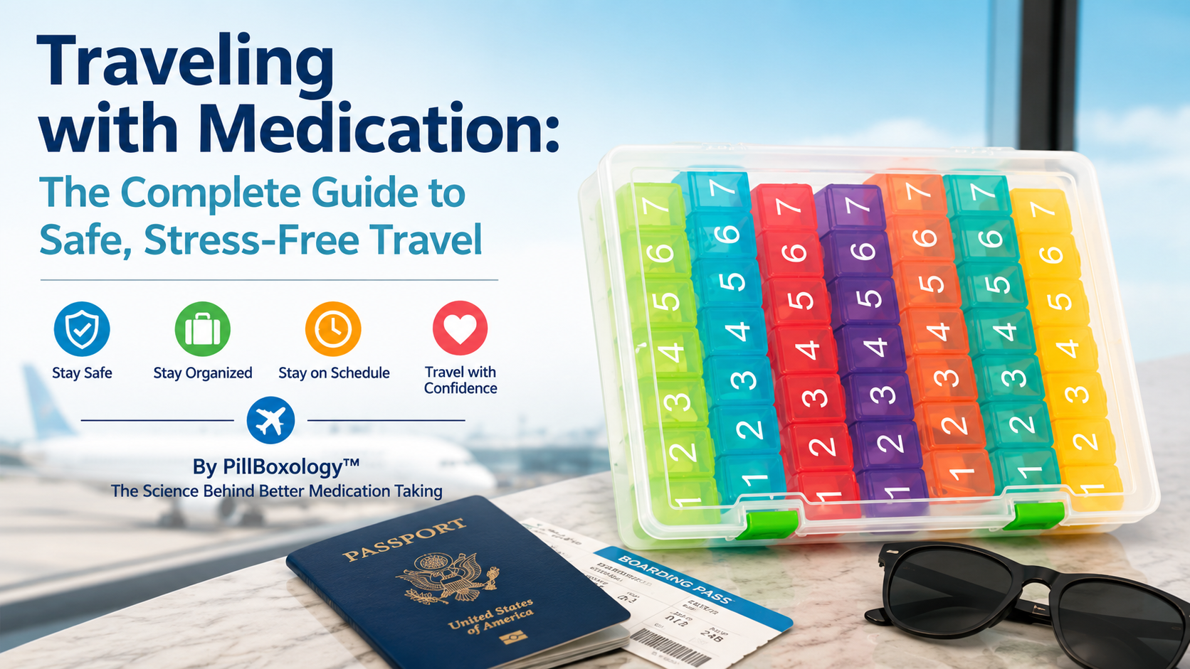 Traveling with Medication: The Complete Guide to Safe, Stress-Free Travel by PillBoxology
