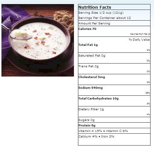 Seawatch New England Style Clam Chowder Condensed 51 oz.