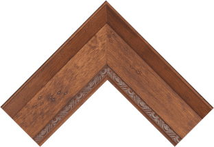 rustic and alucian corner small frame