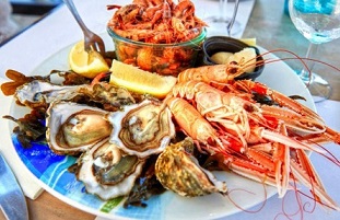 seafood and gout