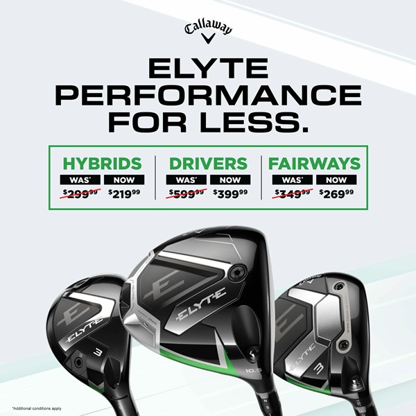 Callaway Elyte Sale