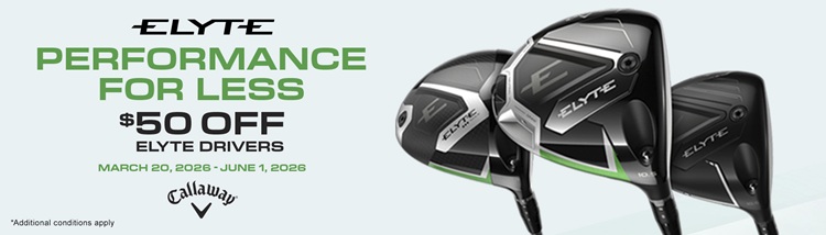 New 2025 Callaway Golf Equipment