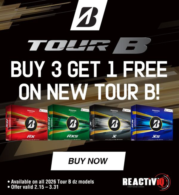 Bridgestone Tour B Ball Promo