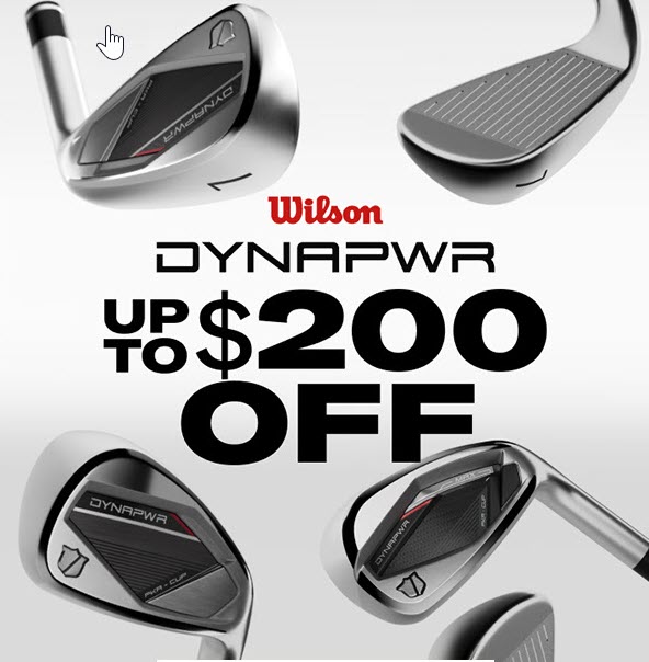 Wilson Dynapower Iron Sale