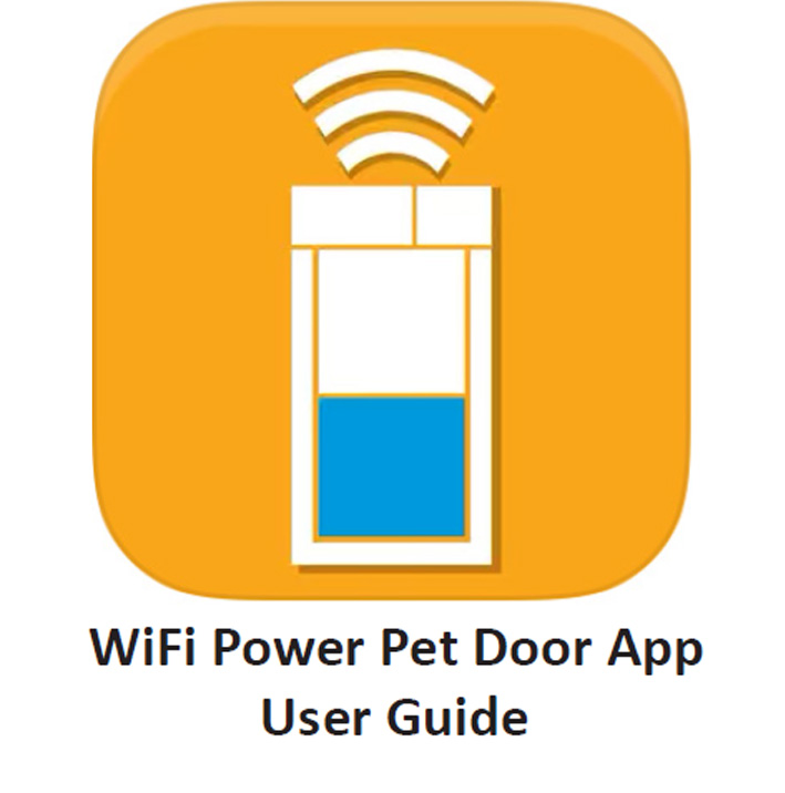 NEW! WiFi Controlled Power Pet Door Pet Operated, Smart Phone