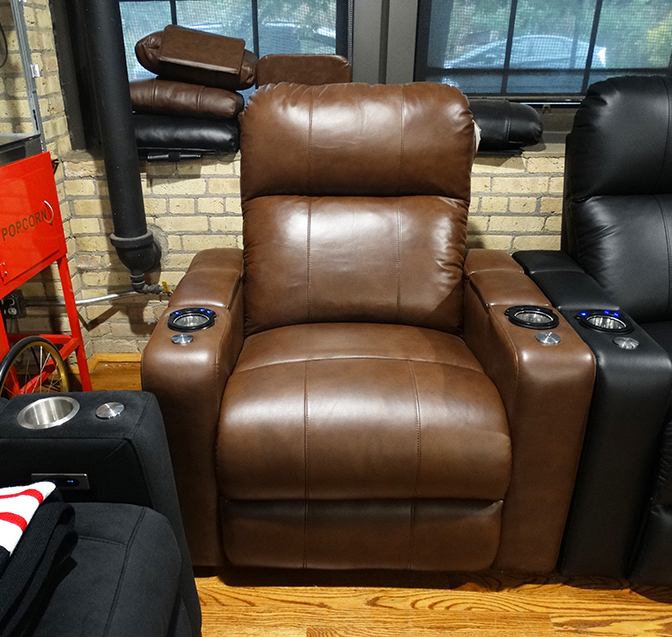 HT Design Southampton Brown Home Theater Seating