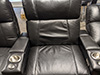ht design addison black leather home theater chair