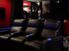ht design belmont row of 3 led cupholders home theater seats