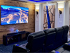 ht design belmont two rows of 2 home theater seating led cupholders and baselighting